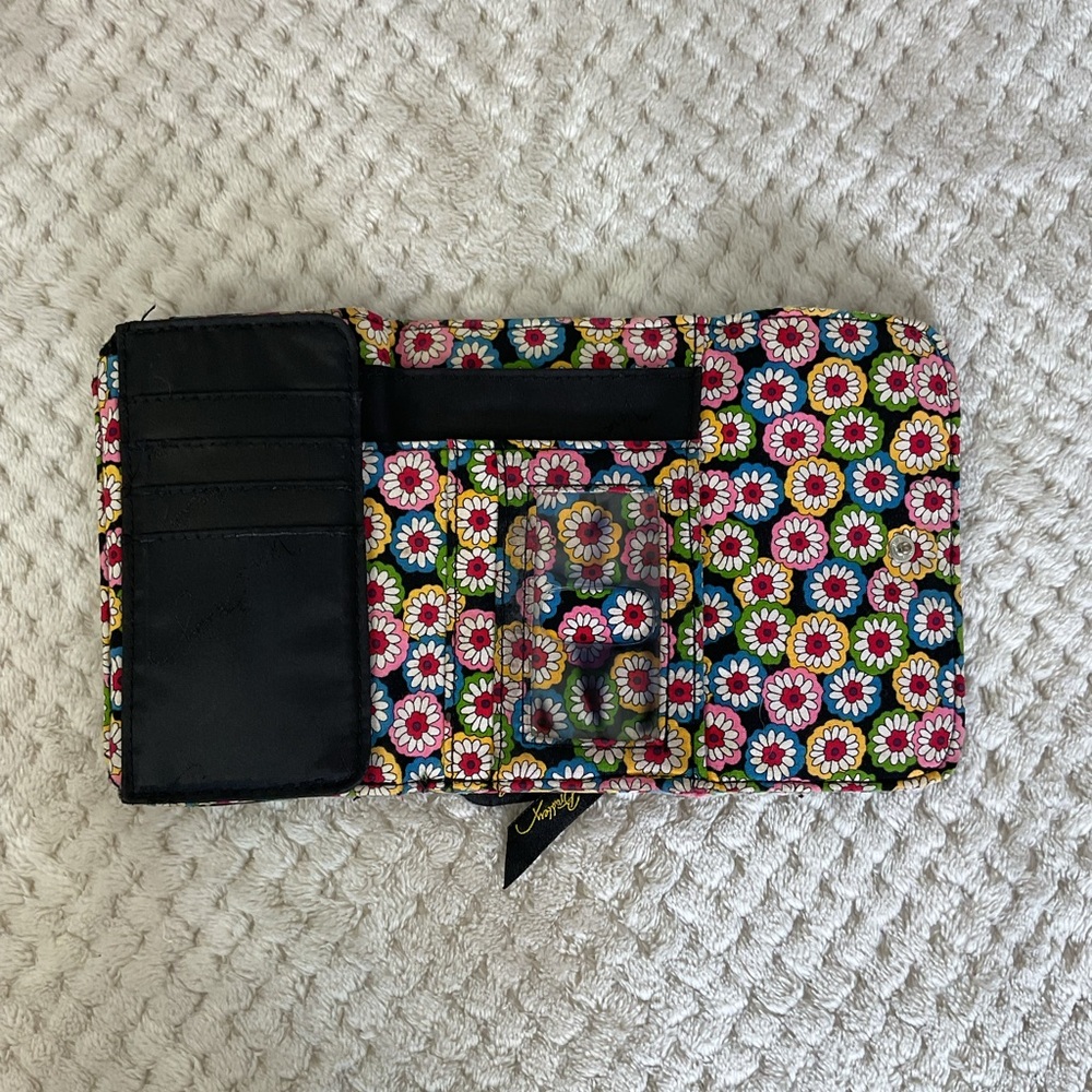 Vera Bradley Symphony in Hue Tri-fold Wallet - Picture 4 of 7